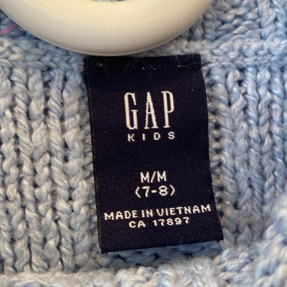 Gap Kids baby blue sweater - Picture 8 of 12